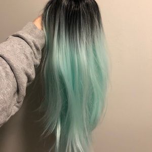 Teal Wig